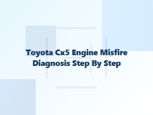 Diagnosing an Engine Misfire in Your Toyota Cx5