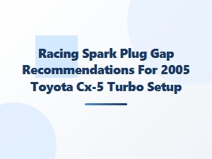 Optimizing Spark Plug Gap for Turbocharged Performance